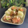 Mini Toast With Smoked Salmon