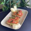 Tostada con Guacamole, Tomate y Cilantro 🌱